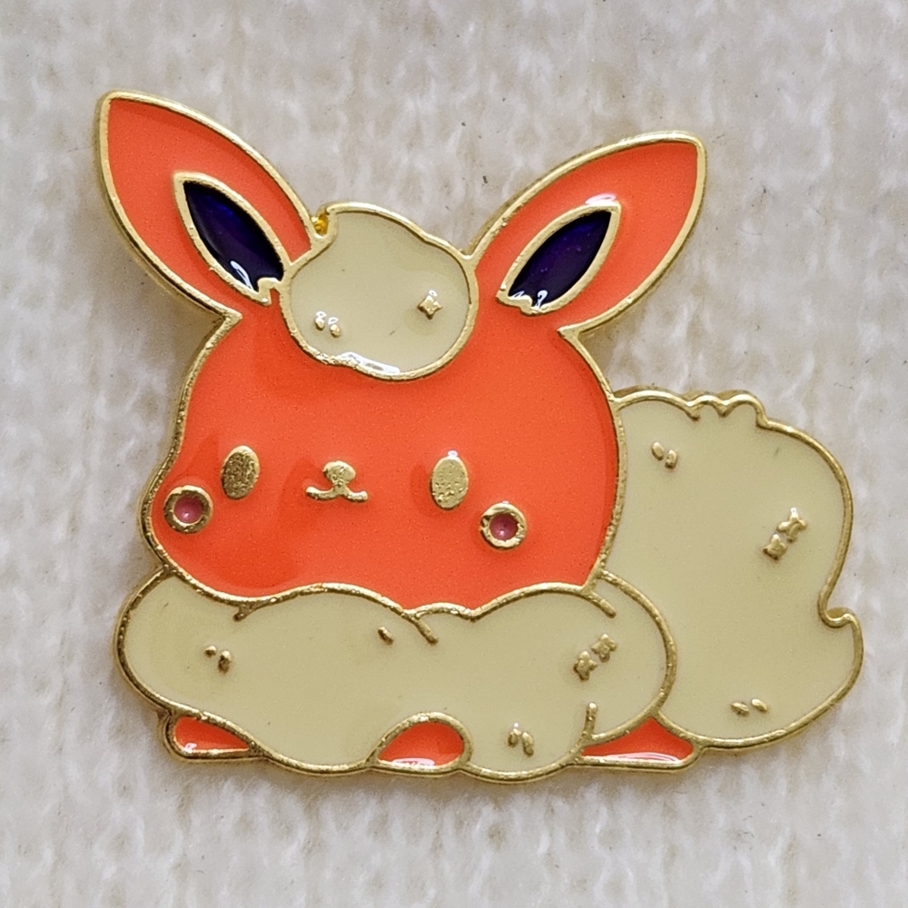 Flareon Pokemon Enamel Pin